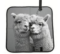 Wangxyozdp I Love Alpacas Print Hiking Seat Pad,Foldable seat cushion,for Camping Backpacking Stadium Outdoor