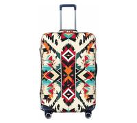 Wangxyozdp Native American Pattern Print Travel Luggage Cover Baggage Suitcase Cover Protector Skins 18-32 Inch Luggage