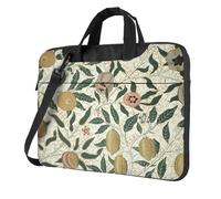 Wangxyozdp Plants and Fruits Print Laptop Shoulder Bag Messenger Bag Notebook with Accessories Pocket 13/14/15.6 inch