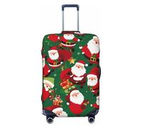 Wangxyozdp Xmas Funny Gnomes Print Travel Luggage Cover Baggage Suitcase Cover Protector Skins 18-32 Inch Luggage
