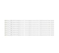 WANGYIWH 8pcs LED Strip for L55S3900 55FS3750-B D55A710 LVF550CS0T T8-55D2730B TOT_32F3800A_2X5_3030C_V3 OEM55LB09_LED3030 TOT_32F3800A