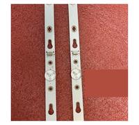 WANGYIWH LED Strip for T-CL 32ES568 L32M5-AZ TV32D05-ZC22AG-11 16 T-homson 32HD3301 32H3306 GIC32LB37_3030F 4C-LB3205-ZM01J LVW320NDEL(4pcs for 2 TV)