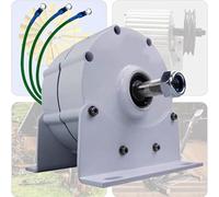 WANGYYDS 10kw Permanent Magnet Generator 110-220V, DIY Ac Alternator, Generator Low Speed 8000W 12V 24V 3 Phase Gearless Permanent Magnet Ac Alternators for Wind Water Turbine Diesel Engine,48V