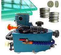 WANGYYDS 850W Small Portable Electric Hand-Held Glass Edge Polishing Machine, 8000r/Min Grinding Machine/Edging Machine, Polish Edge Machine for Glass Beveling & Polishing Blue
