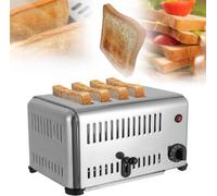 WANGYYDS Commercial Toaster, 4 Slice 6 Slice Electric Pop-Up Toaster Commercial Stainless Steel Toaster Countertop Toaster 4 Slice 6 Slice Quick Toaster,4slices
