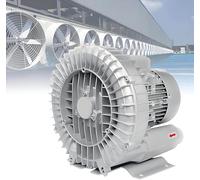 WANGYYDS High-Pressure Regenerative Blower, Single Phase Vortex Ring Blower, Industrial Vacuum Pump for Air Blowing Or Suction for Sewage Aeration Aquarium Fish Pond(1500W/2H P)