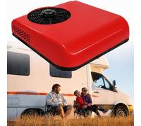 WANGYYDS Quiet 12V/24V Rooftop A/C Unit with Cooling & Heating Red24V