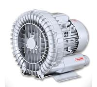 WANGYYDS Regenerative Blower High Pressure Ring Blower Fish Pond Centrifugal Blower 0.35 H P-5.36 H P Aluminum Alloy Three Phase Turbine Blower, 380V Vortex Blower for Air Blowing 1100W/23Kpa/210CFM