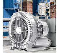 WANGYYDS Regenerative Blower High-Pressure Vortex Ring Blower 110V/220V 60HZ Single Phase Turbine Blower 2H P 1500W 240CFM for Sewage Aeration Aquarium Fish Pond
