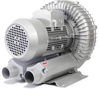 WANGYYDS Regenerative Blower, Industrial Vacuum Pump Three Phase, Vortex Blower 0.35H P - 5.36H P, Regenerative Air Pump, 380V 120W-2200W Regenerative Blower Industrial Vacuum Pump 250W/9.5KPa/42CFM