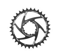 WANGZEYU Chainrings For Bikes Round Oval Chainring 1mm 3mm 6mm Offset Direct Mount ForSram XX1 X01 X1 X0 X9,30T 32T 34T 36T 38T 40T MTB Bicycle Road Bike Bicycle Chainring(Offset 6mm 32T Round)