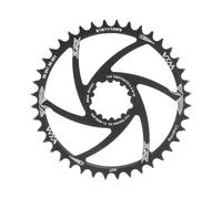 WANGZEYU Chainrings For Bikes Round Oval Chainring 1mm 3mm 6mm Offset Direct Mount ForSram XX1 X01 X1 X0 X9,30T 32T 34T 36T 38T 40T MTB Bicycle Road Bike Bicycle Chainring(Offset 6mm 40T Round)