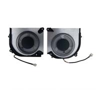 WANGZOZ CPU GPU Fan Cooler For Medion for Erazer for Scout E30 E30i im MD62649 MD62597 MD62595 Gaming Notebook RTX 3050 4050 Cooling Fans Easy to replace(FPP8 FPP9 both)