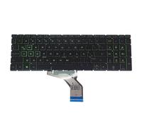 WANGZOZ ES Spanish Latin Arabic Laptop Backlight Keyboard For HP for Pavilion for Gaming 16-A A0001 6MAX TPN-Q241 15-DA 15-CX 15-CS 15-DF 15-EC Easy to replace(Latin Backlit)