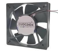 WANGZOZ For SERVO CUDC24D4 DC 24V 0.09A 120x120x25mm 2-Wire Server Cooling Fan Easy to replace