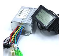 wanhaoaony Ebike Controller 36V 48V 500W 25A Brushless DC Motor Controller + Display One Set(36V Set)
