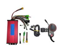 wanhaoaony Ebike Controller 36V 48V 60V 1200W 1500W 2000W Electric Bike Scooter Controller Display Thumb Throttle(36V-64V 34A-40A kit)