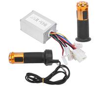 wanhaoaony Ebike Controller E-bike Motor 24V 250W Brush Controller With Twist Throttle Grip Kit Electric Bicycle Scooter Speed Handlebar