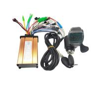 wanhaoaony Ebike Controller Electric Bike/Bicycle E-bike E-scooter Brushless Controller 24V 36V 48V 250W 350W 10A 12A 15A 18A 20A With Twist Thumb Throttle(Thumb throttle kit)