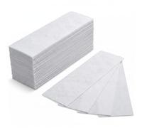 Wanheart 100PCS Wax Strips for Warm Wax and Sugar Paste,Skin-Friendly, Hair Removal Strips on the Legs, Chest, Back, Intimate Areas and Face
