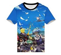 WANHONGYUE Anime Assassination Classroom 3D Print T-Shirt Cosplay Costume Short Sleeve Tee Top Shirts 12 XL