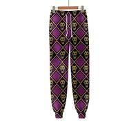 WANHONGYUE Anime JoJo’s Bizarre Adventure 3D Printed Sweatpants Joggers Long Pants Cosplay Costume Track Baggy Trousers 1174/15 3XL