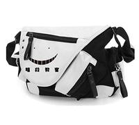 WANHONGYUE Assassination Classroom Anime Messenger Bags Casual Crossbody Bag Canvas Shoulder Bag Student Schoolbag Tablet Bag Assassination Classroom/Black