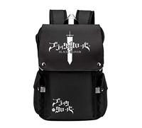 WANHONGYUE Black Clover Anime Cosplay Unisex 15.6 Inch Laptop Backpack School Bag Rucksack for Travel/College/School/Work/Black / 5