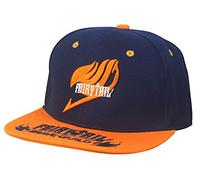 WANHONGYUE Cartoon Anime Embroidered Baseball Cap Adjustable Unisex Flat Bill Cap Snapback Sun Hat Visor Cap Fairy Tail