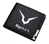 WANHONGYUE Code Geass Anime Bifold Wallet Artificial Leather Money Bag Slim Credit Card Holder 2 / B