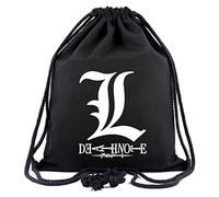 WANHONGYUE Death Note Anime Drawstring Backpack Gym Bags Sport Sackpack