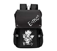 WANHONGYUE Dr.Stone Anime Cosplay Unisex 15.6 Inch Laptop Backpack School Bag Rucksack for Travel/College/School/Work/Black / 4