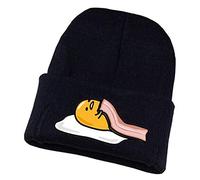 WANHONGYUE Fairy Tail Anime Beanie Hat for Men Women Unisex Knit Cuffed Hat Winter Soft Warm Skull Cap Black/4