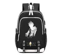 WANHONGYUE Final Fantasy Game Rucksack Schoolbag Laptop Backpack with USB Charging Port and Headphone Jack /7