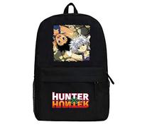 WANHONGYUE Hunter X Hunter Anime Cosplay Backpack Casual Daypack Day Trip Travel Bag Black /12