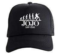 WANHONGYUE JoJo’s Bizarre Adventure Anime Baseball Cap for Men Women Adjustable Mesh Trucker Cap Snapback Plain Sun Hat 1046/3