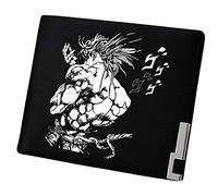WANHONGYUE JoJo's Bizarre Adventure Anime Bifold Wallet Artificial Leather Money Bag Slim Credit Card Holder /18