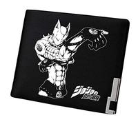 WANHONGYUE JoJo's Bizarre Adventure Anime Bifold Wallet Artificial Leather Money Bag Slim Credit Card Holder /5
