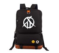 WANHONGYUE Koutetsujou no Kabaneri Animation Luminous Laptop Backpack High School Book Bag College Students Rucksack