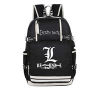 WANHONGYUE Luminous Death Note Anime School Bag Students Shoulder Backpack with USB Charging Port /1