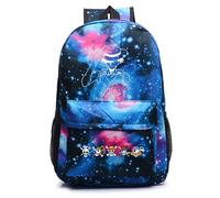 WANHONGYUE Luminous One Piece Anime Cosplay Backpack Casual Daypack Day Trip Travel Bag Galaxy B /2