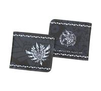 WANHONGYUE Men's Bifold Wallet Monster Hunter Game Picture Printed Wallets for Women with 6 Slots 1 ID Windows