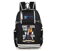 WANHONGYUE One Piece Sabo Anime School Bag Student Shoulder Backpack with USB Charging Port /22