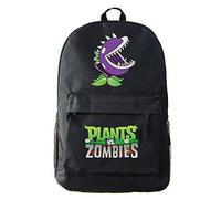 WANHONGYUE Plants vs. Zombies Game Cosplay Backpack Casual Daypack Day Trip Travel Bag Black /2