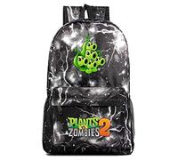 WANHONGYUE Plants vs. Zombies Game Cosplay Daypack Casual Backpack Day Trip Travel Bag Galaxy E /1
