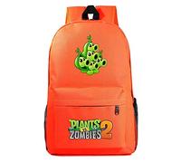 WANHONGYUE Plants vs. Zombies Game Cosplay Daypack Casual Backpack Day Trip Travel Bag Orange /1