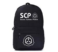 WANHONGYUE SCP Confinement Anime Cosplay Backpack Casual Daypack Day Trip Travel Bag Black /9