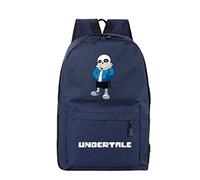 WANHONGYUE Undertale Game Cosplay Backpack Casual Daypack Day Trip Travel Bag Navy Blue /1