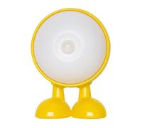 WANIDEA Cute Night Light Big Eyes lamp,Interesting Gift,Home Decorative Light,Magnetic,Human Body Sensing,Rechargeable+LED Night Light for Boys,Girls,Teenager Kids Bedroom.… (Yellow)