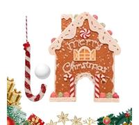 Wanixue Christmas Golf Games - Christmas Toys Portable Gingerbread | Adults Holiday Golf Family Game Set,for Family Adults Birthday Party Outdoor Living Room Celebration Events